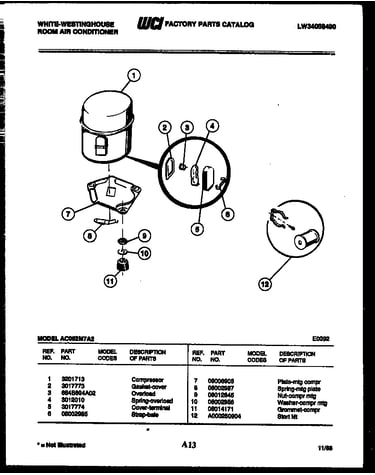 Compressor parts