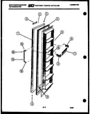 Freezer door parts