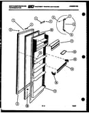 Refrigerator door parts