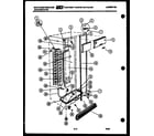 White-Westinghouse RS192GCF5 cabinet parts diagram