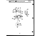 White-Westinghouse LA271JXW4 top and miscellaneous parts diagram