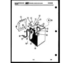 White-Westinghouse LA800JXD4 cabinet parts diagram