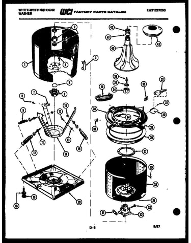 Tub detail