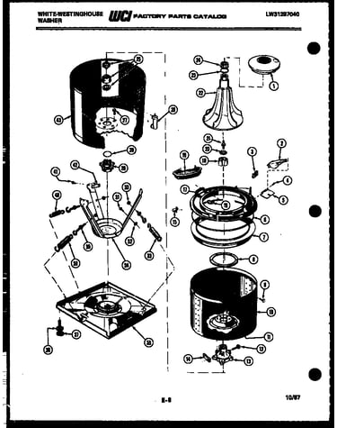Tub detail