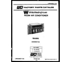 White-Westinghouse AC053K7A2 front cover diagram