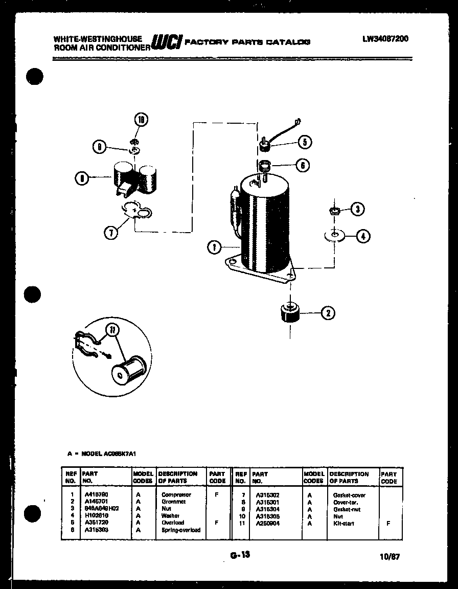 COMPRESSOR PARTS