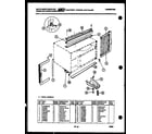 White-Westinghouse AC065K7A1 cabinet and installation parts diagram