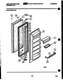 Refrigerator door parts