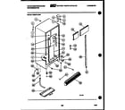 White-Westinghouse RS227LCD0 cabinet parts diagram
