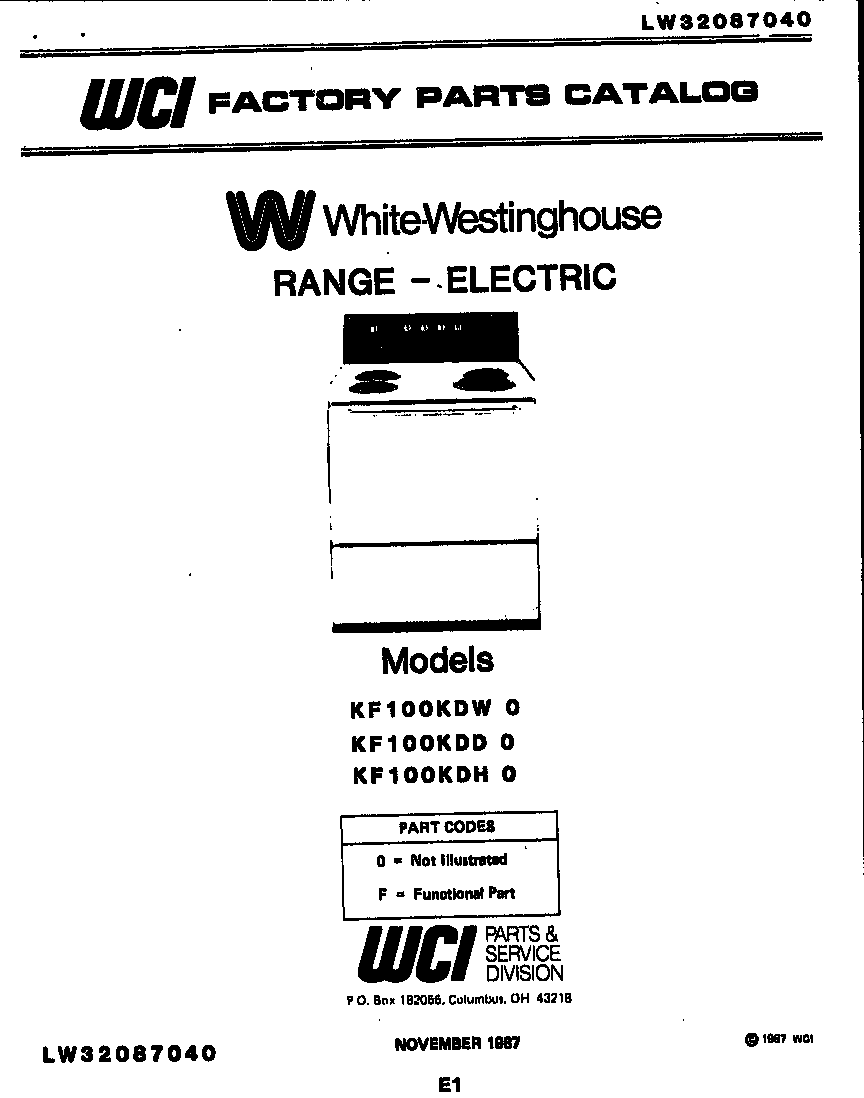 Cover page- text only