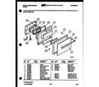 White-Westinghouse AC058K7B1 cabinet parts diagram