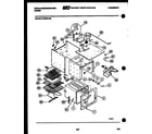 White-Westinghouse AC058K7B1 cabinet and installation parts diagram