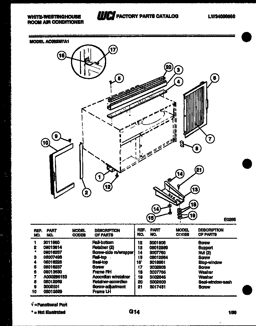 System and automatic defrost parts