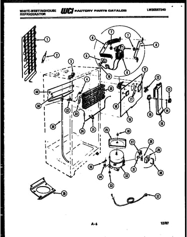 System and automatic defrost parts