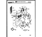 White-Westinghouse RT174GCFA system and automatic defrost parts diagram