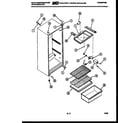 White-Westinghouse RC131GLW9 cabinet parts diagram