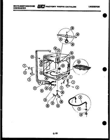 Inner tub parts
