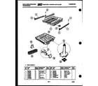 White-Westinghouse SC560JXD3 racks and trays diagram