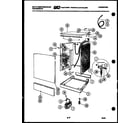 White-Westinghouse SC560JXD3 cabinet parts diagram