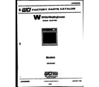 White-Westinghouse KB152LM0 cover diagram