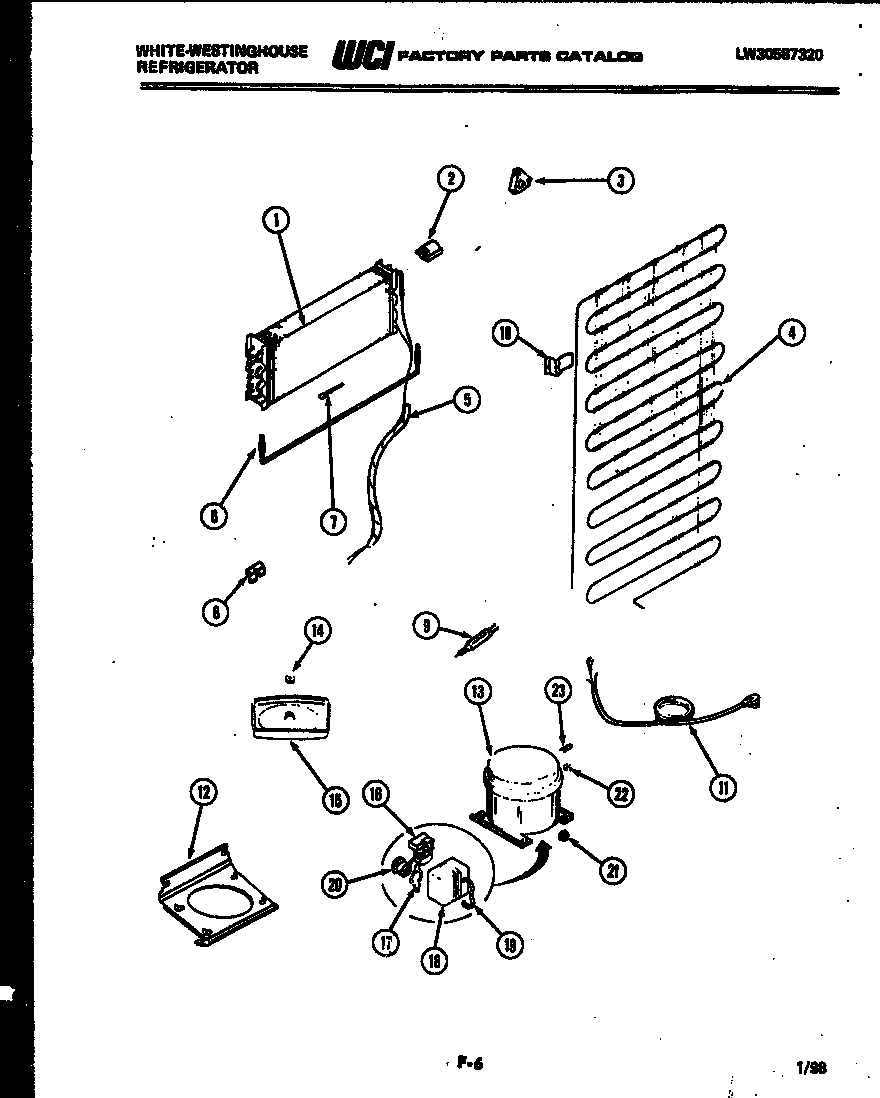 System and automatic defrost parts