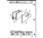 White-Westinghouse KF201HDD2 door parts diagram