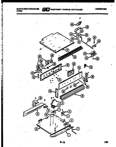 Console and control parts