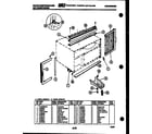 White-Westinghouse AC064L7A1 cabinet and installation parts diagram