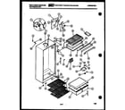White-Westinghouse RT163GCHA cabinet parts diagram