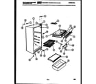 White-Westinghouse RT140GLW5 cabinet parts diagram