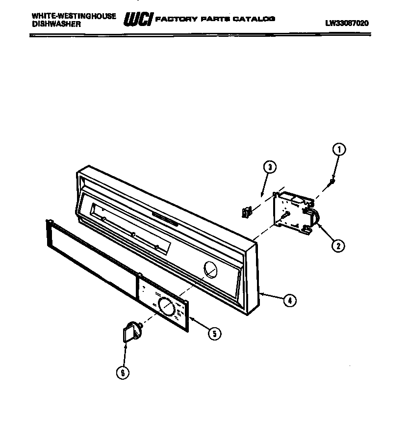 CONSOLE AND CONTROL PARTS