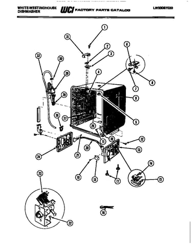 Tub parts