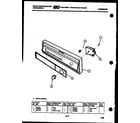 White-Westinghouse AC051L7Z1 cabinet parts diagram