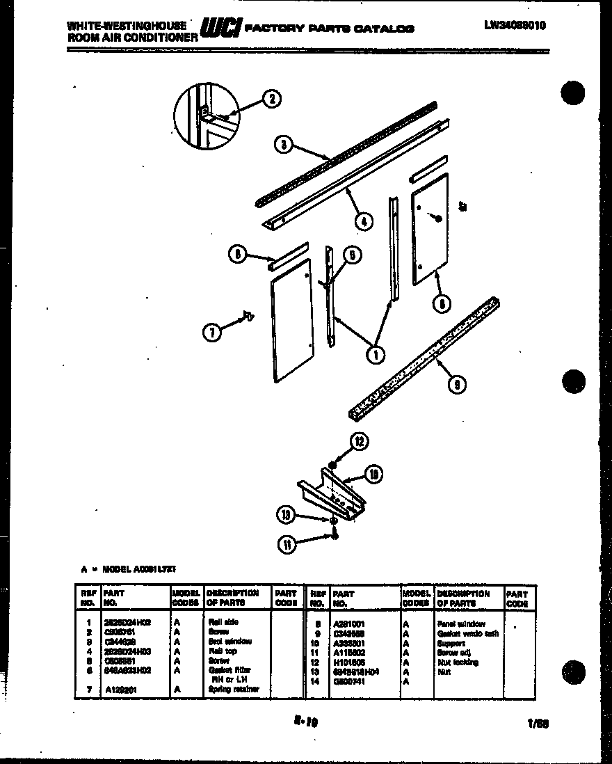 Compressor parts