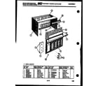 White-Westinghouse AC079K7B2 cabinet parts diagram