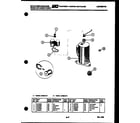 White-Westinghouse AH09EL2T1 compressor parts diagram