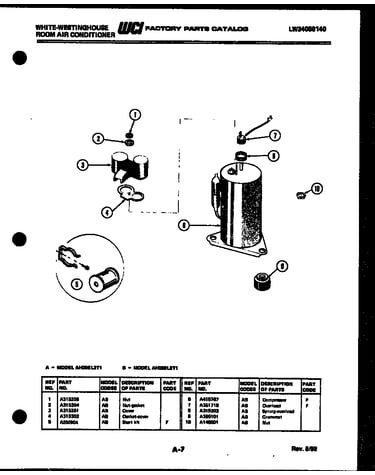 Compressor parts