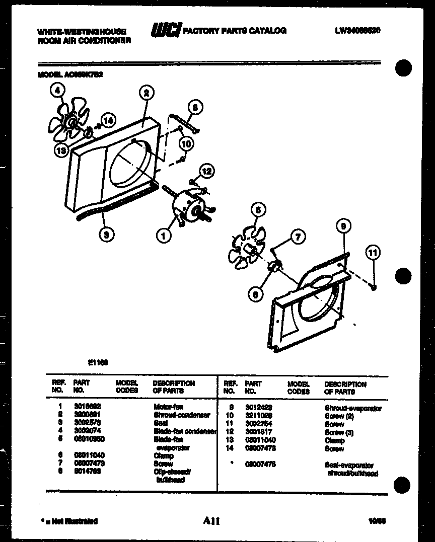 Air handling parts