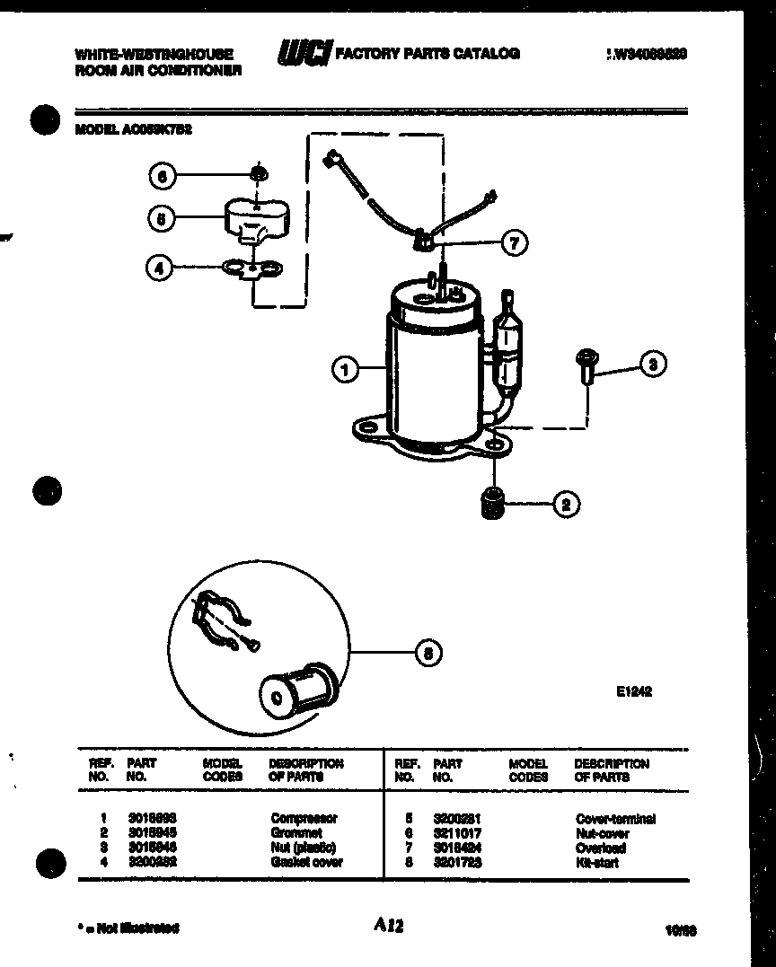 Compressor parts