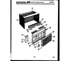 White-Westinghouse AH12EL2T1 cabinet parts diagram