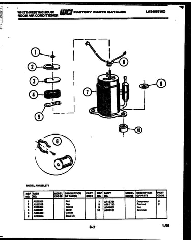 Compressor parts
