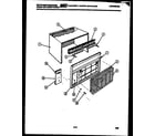 White-Westinghouse AL113L1A1 cabinet parts diagram