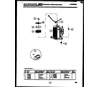 White-Westinghouse AL113L1A1 compressor parts diagram