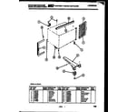 White-Westinghouse AL113L1A1 cabinet and installation parts diagram