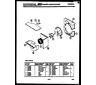 White-Westinghouse AS139L1K1 air handling parts diagram