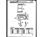 White-Westinghouse AS139L1K1 cabinet and installation parts diagram