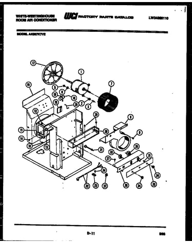 Electrical and air handling parts