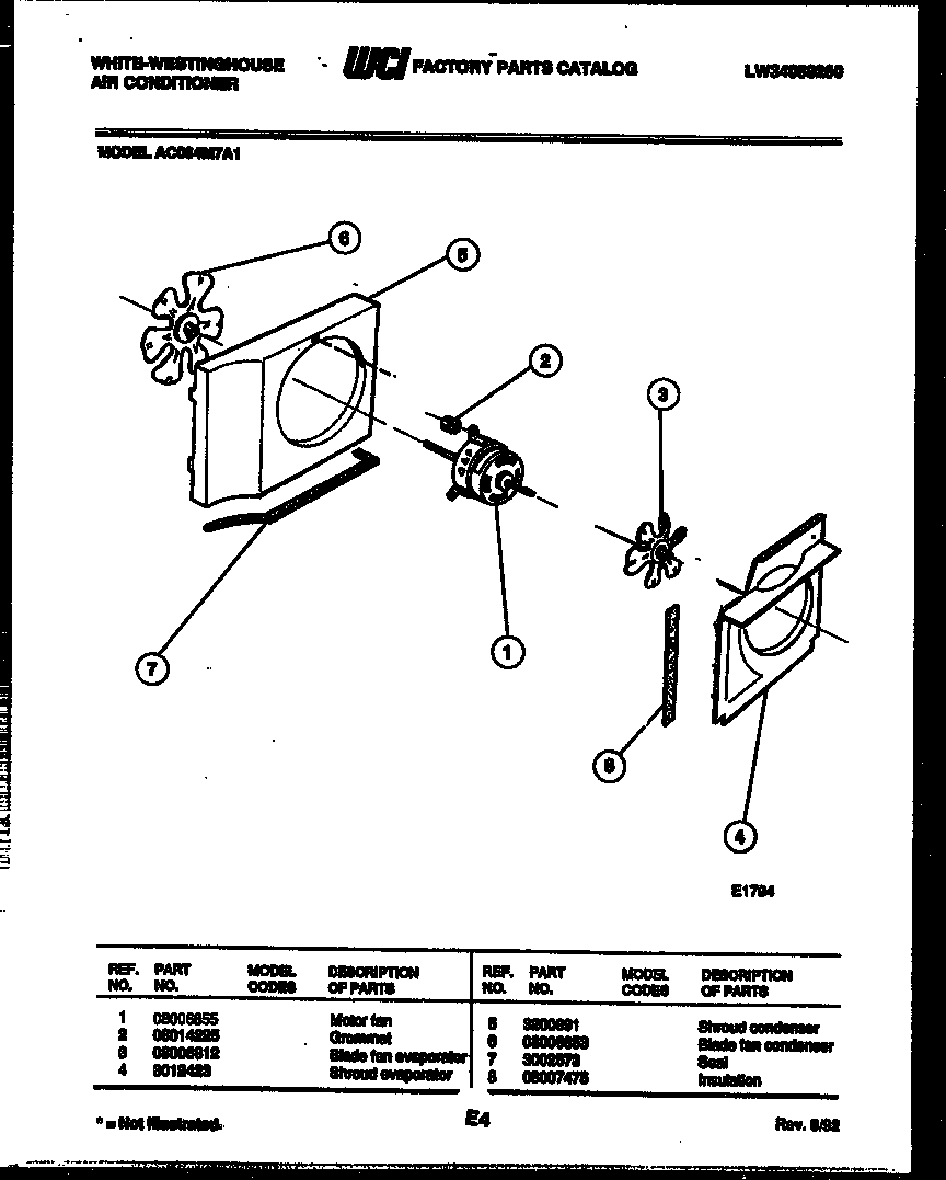 Air handling parts