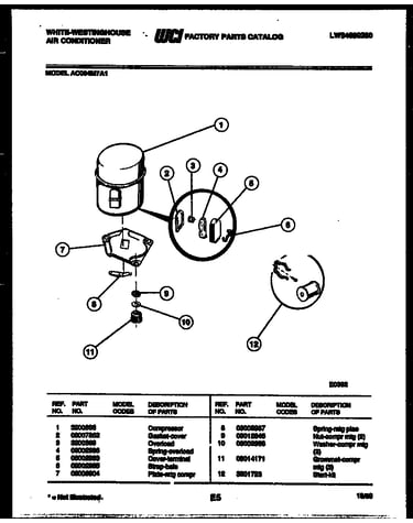 Compressor parts