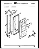 Freezer door parts